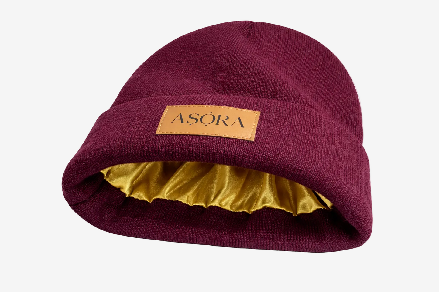 ASORA Winter hat beanie, burgundy