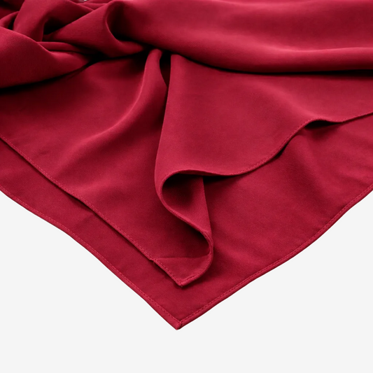 ASORA Burgundy Medina silk scarf