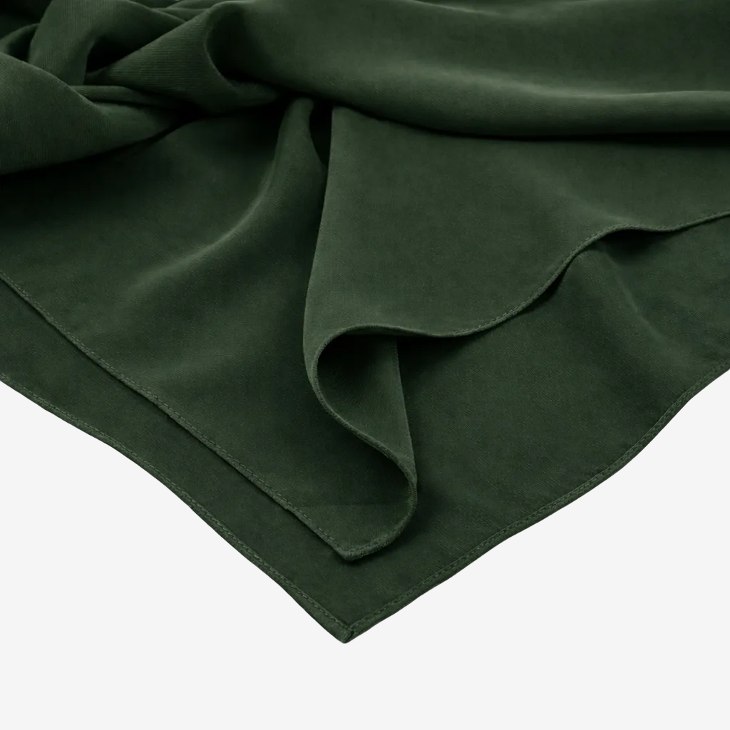 ASORA, Green medina silk scarf, 