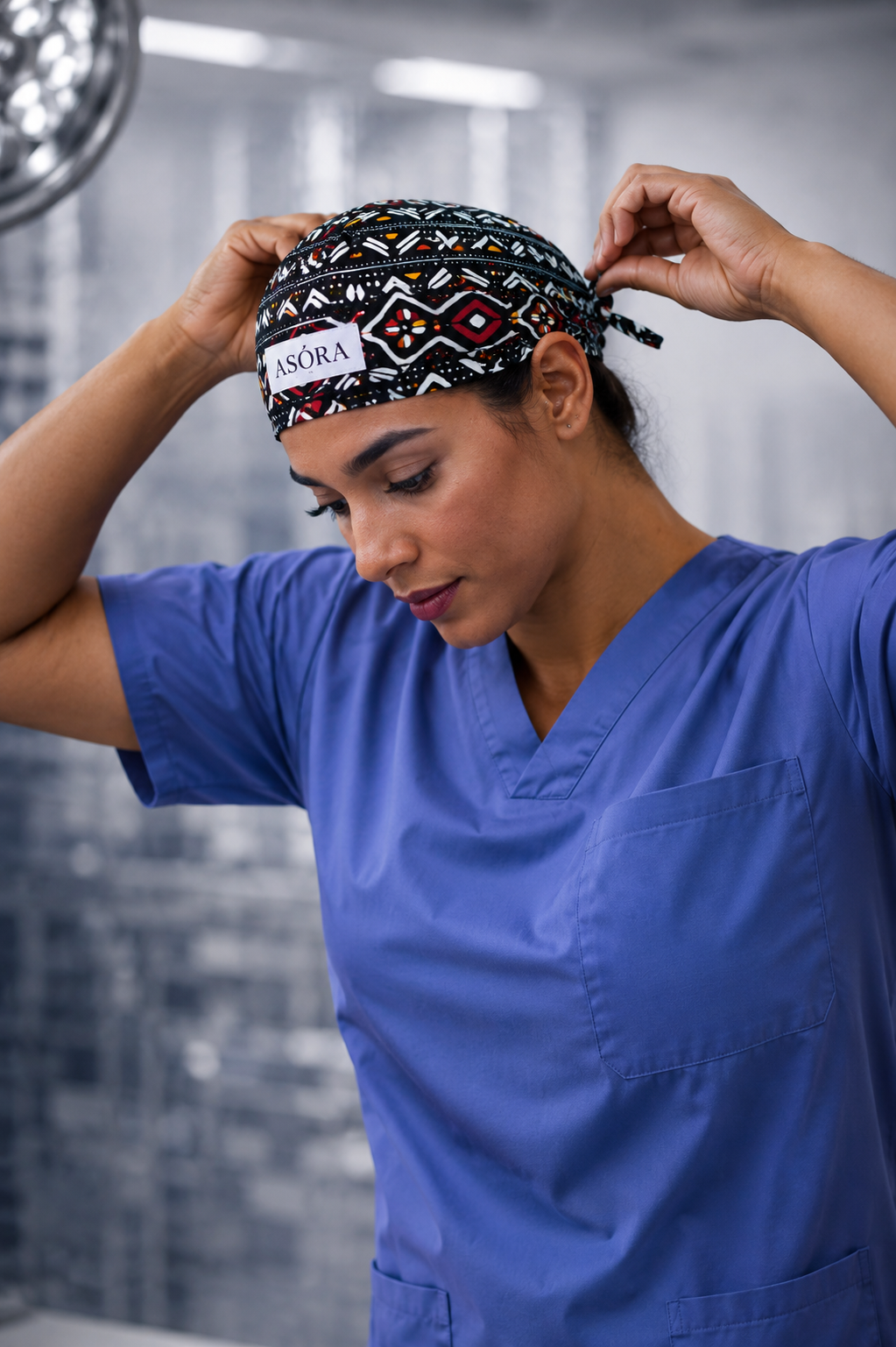 ASORA Imole Scrub cap model