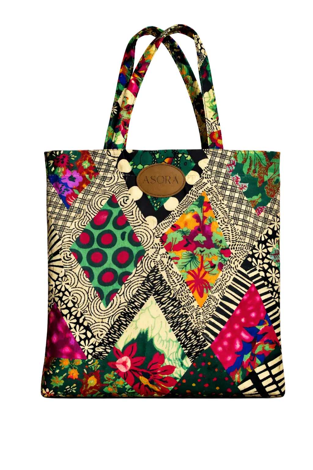 ASORA Ankara Tote Bag
