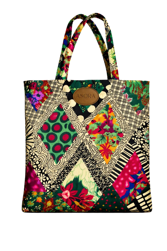 ASORA Ankara Tote Bag