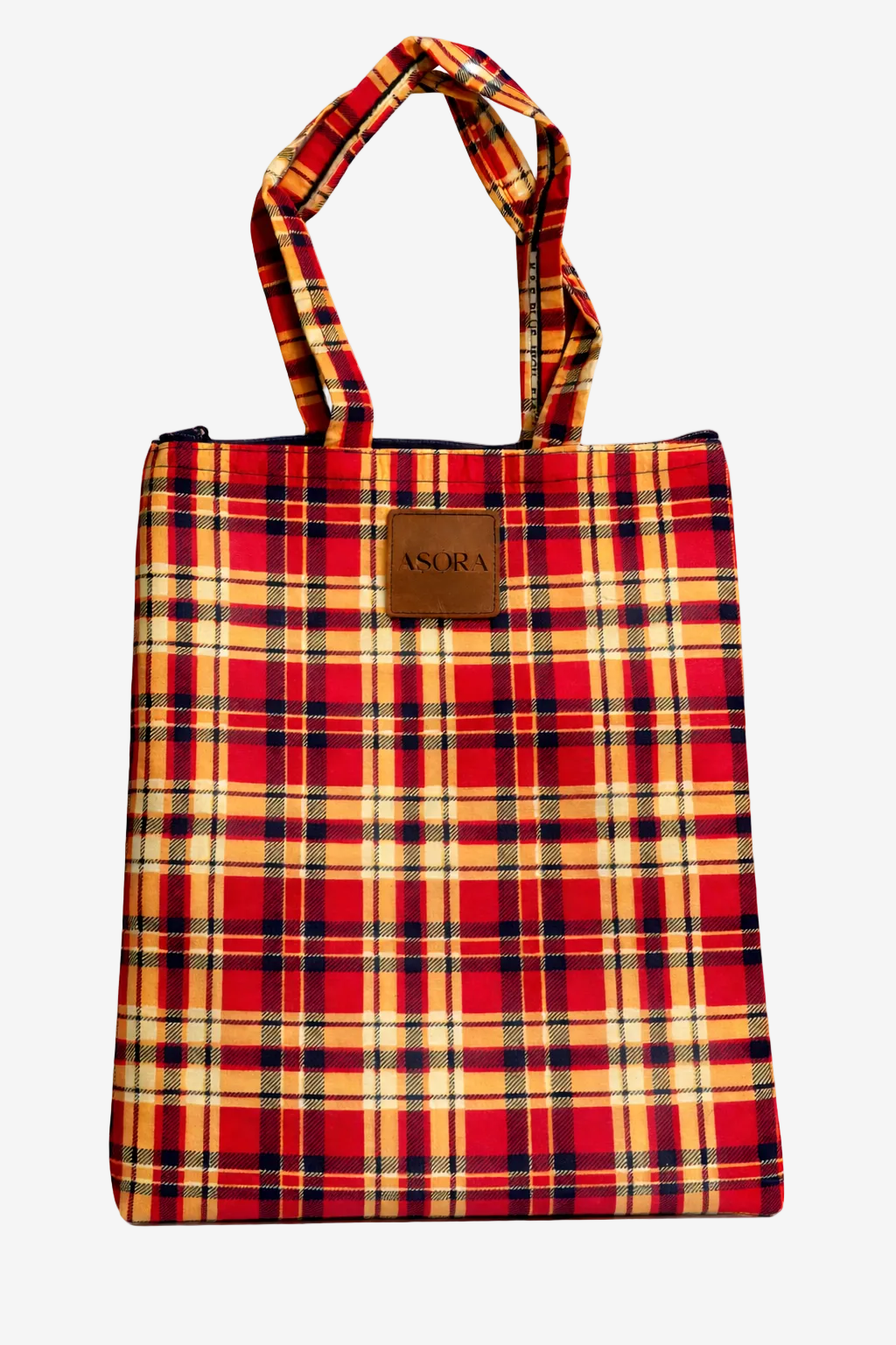 Ankara_Tote_Bag_Red_Checkers